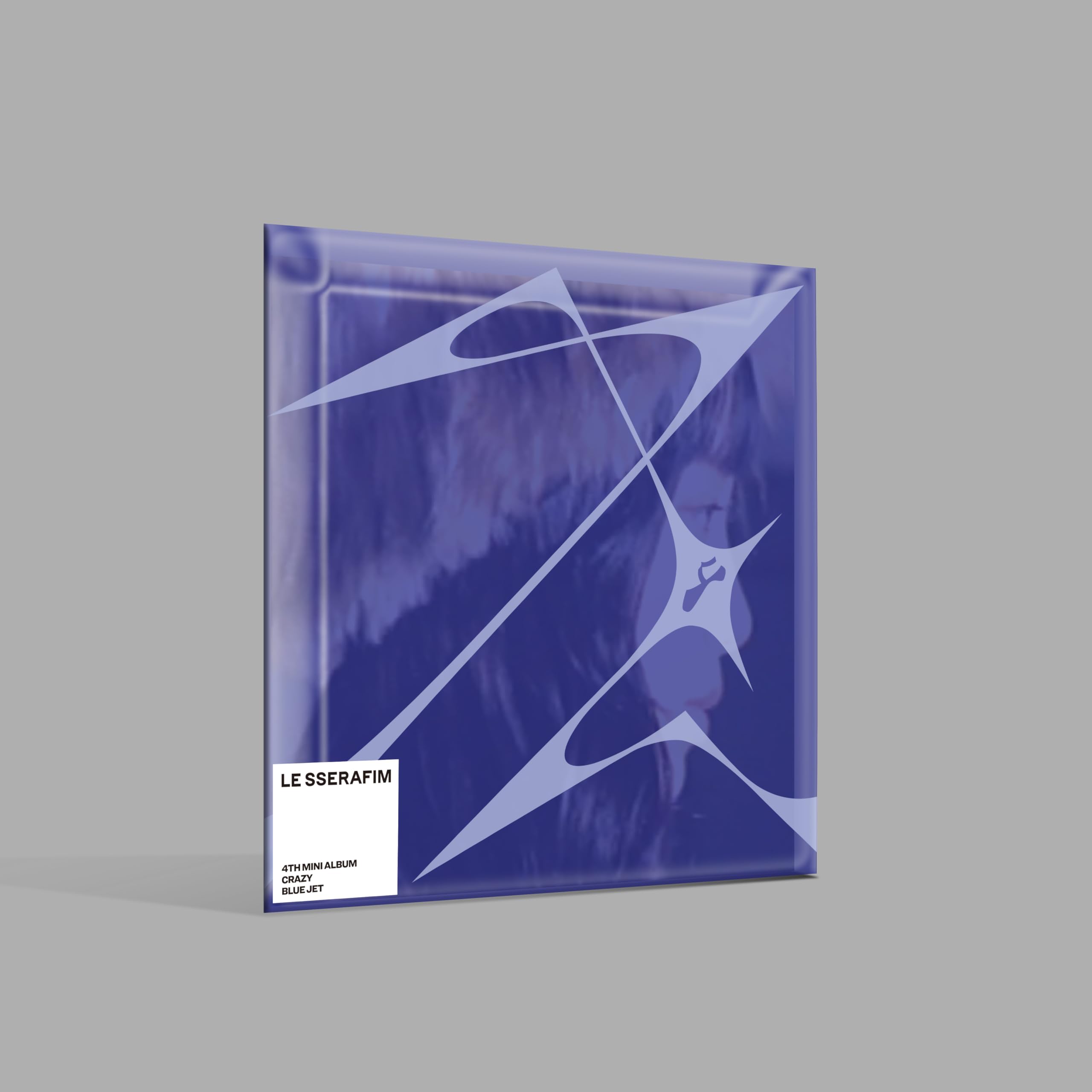 Image 0 of LE SSERAFIM 4th Mini Album [CRAZY] Compact BLUE JET Version (Kazuha) + [Extra Sp